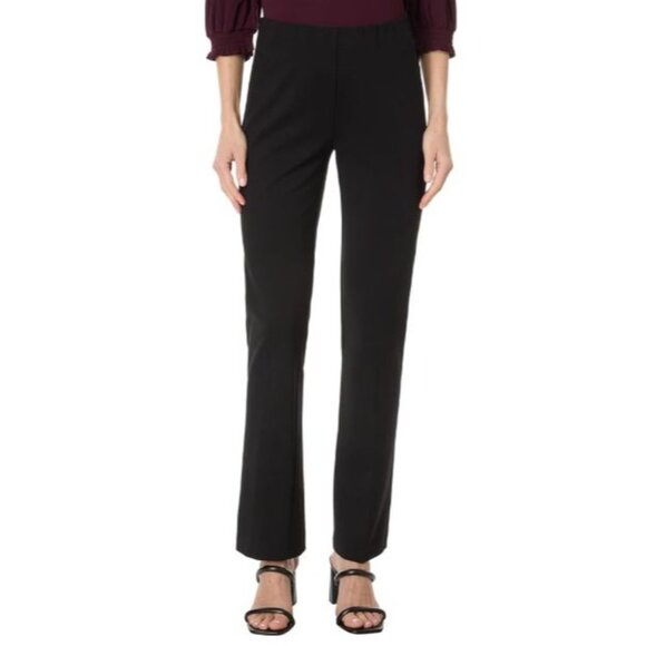 Elliott Lauren Ponte Size 12 Straight Leg Cotton Blend Hidden Elastic Waist Dre - Picture 8 of 10